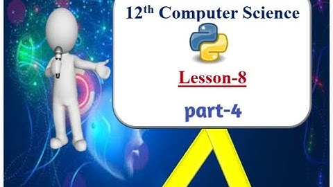 12th computer science lesson-8 part-4