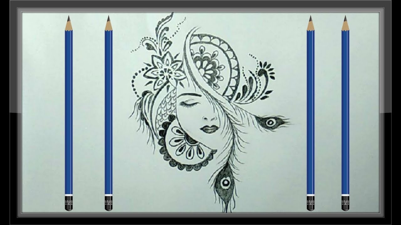 Cool Drawings - Pencil Drawing A Beautiful Picture Easy - YouTube