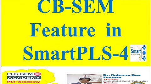 Lecture 46: Introduction of CB-SEM Feature in SmartPLS-4 (اردو زبان میں)