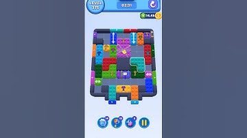 Color Block Jam : Level 375 Solution | Step-by-Step Guide| #games #gaming #funny #gameplay #puzzle