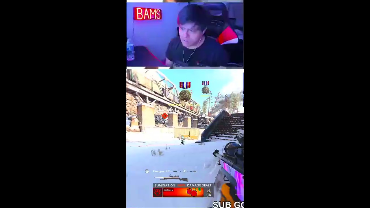 BAMS Admits He Has AIMBOT Live On STREAM Shorts