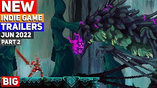 BEST NEW Indie Game Trailers: June 2022 | Part 2