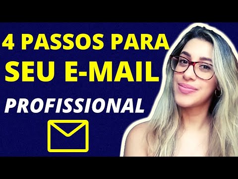 Como Criar Um Email Profissional [PASSO A PASSO] Email Profissional Como Fazer Email Profissional