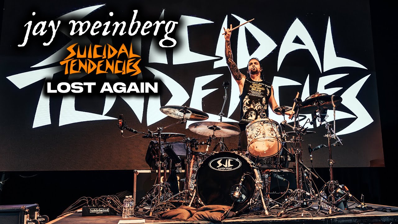 Watch Jay Weinberg (Suicidal Tendencies) - "Lost Again" Live Drum Cam on YouTube Watch Jay Weinberg (Suicidal Tendencies) - "Lost Again" Live Drum Cam on YouTube