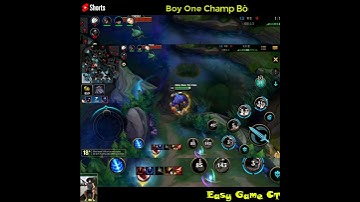 Boy One Champ Alistar |Liên Minh Tốc Chiến|Easy Game CT #shorts