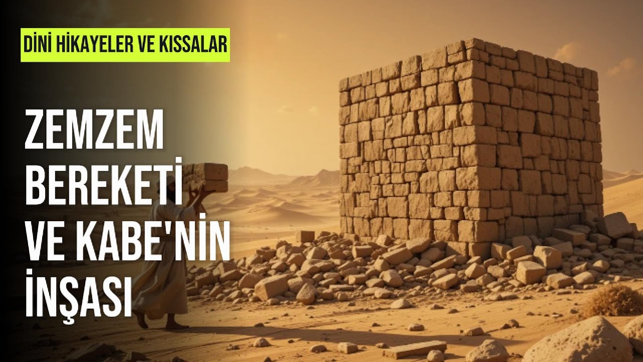 Hz. İbrahim ve Hz. İsmail'in Kâbe'yi İnşası | Hz Hacer'in Yakarışı ve  Zemzem'in Bereketi