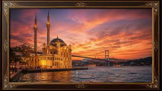 Ortaköy Mosque & Bosphorus Bridge, Istanbul TV Wallpaper | Ottoman-Inspired Instrumental Music screenshot 4