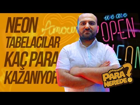 Video: Neon tabelalar şarj edilebilir mi?