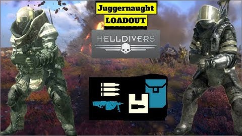 Becoming a Juggernaut from MW in Helldivers 2