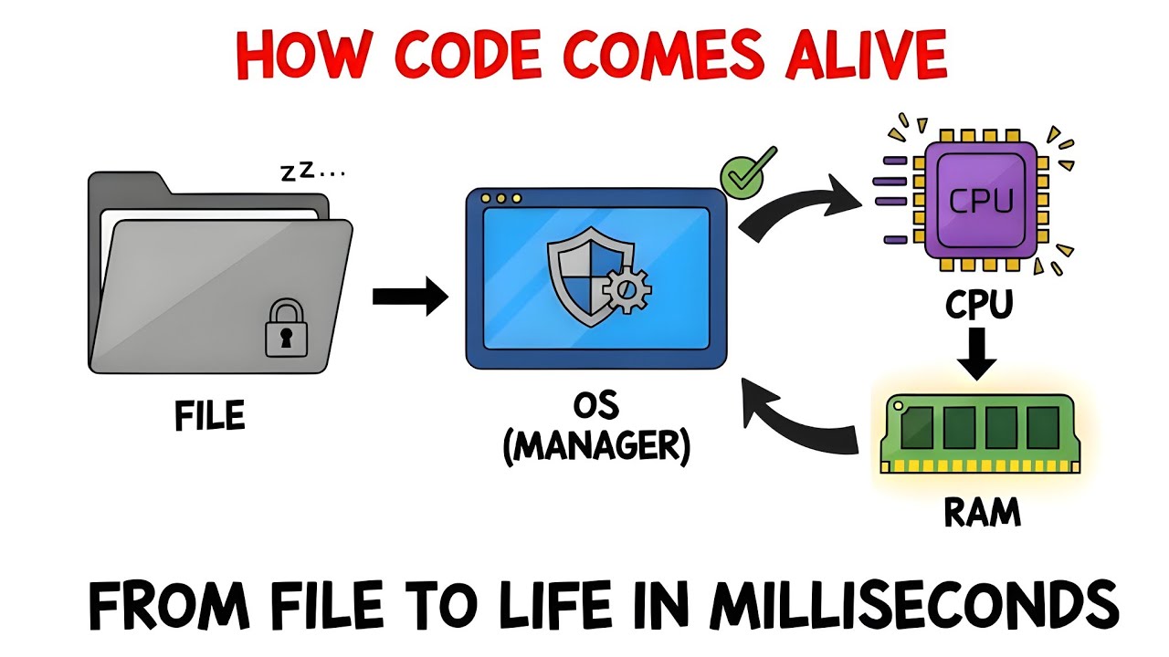 How Programs Actually Run Inside a Computer - YouTube