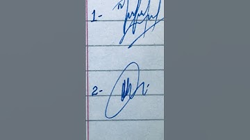 Signature with ‘’M’’ #Handwriting #Cursive #Calligraphy #Viral #shorts