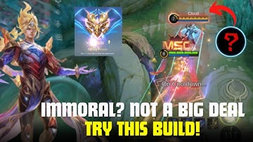 This Build is UNBEATABLE 😱 Try this before Moonton Nerf him.🔥