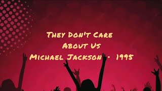 Download Lagu They Don’t Care About Us – Michael Jackson |  Lyrical Video | 4K Lyrics MP3