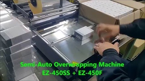 Semi-Automatic Overwrapping Machine