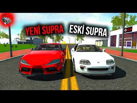 Kim Kazanır ? Eski vs Yeni Toyota Supra !!! Car Simulator 2