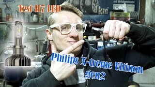 Test h7 led Philips X-treme ultinon gen2