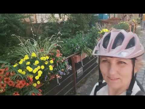 красивые места Германии, 70 км на э байке - легко, городок Тюбинген