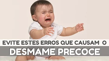 Como reverter o desmame precoce?