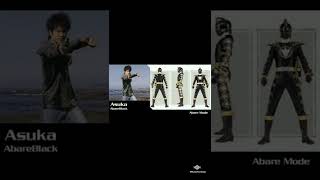 Bakuryuu Sentai Abaranger Vs Power Rangers Dino Thunder