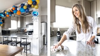 DIY PARTY DECORATIONS for BIRTHDAY // PARTY PREP & CLEAN WITH ME by Valerie Aguiar 111,050 views 1 year ago 12 minutes, 12 seconds