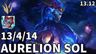 Aurelion Sol Jungle vs Ekko - EUW Master | Patch 13.12