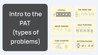 Intro to the 6 types of PAT problems (for new DAT students) | Perceptual Ability Test | DAT PAT screenshot 2