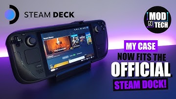 Dock Your Steam Deck WITH The Case On! Simple And Effective