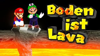 Der Boden ist Lava im Mario Odyssey Multiplayer! (GANZER FILM)