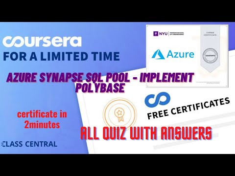 Azure Synapse SQL Pool - Implement Polybase, All Quiz with Answers.