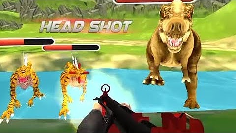 Dinosaur hunt 2019-Walkthrough Android Gameplay part-1: The End