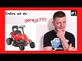 😎 Tamaño de un MINI tractor CORTACÉSPED pequeño | Máquina corta PASTO Craftman R110 - Troy Bilt TB30