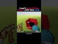 Minecraft best hole filler mod moment #minecraft #shorts #memes