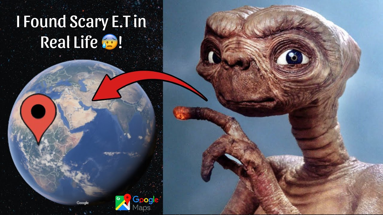I Found Scary E.T Alien in Real Life On Google Earth and Google Maps 😰 ...