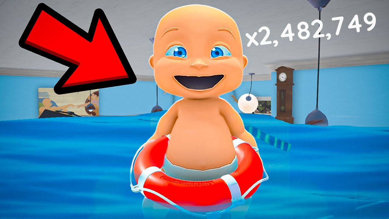 Baby FLOODS Daddy's House 2,482,749 Times!