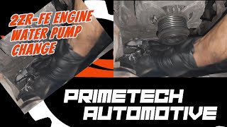 Toyota 2ZR-FE Engine Water Pump Replacement | Corolla & RAV4 2007 Onwards