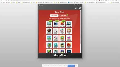MobyMax - Game Access for Students