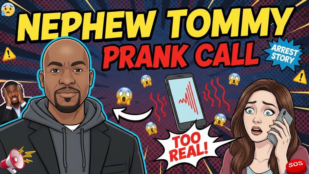 📞 ARREST STORY SOUNDED TOO REAL | NEPHEW TOMMY PRANK CALL REACTION | COMEDY