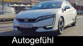 Honda Clarity fuel cell vehicle features Preview - Autogefühl