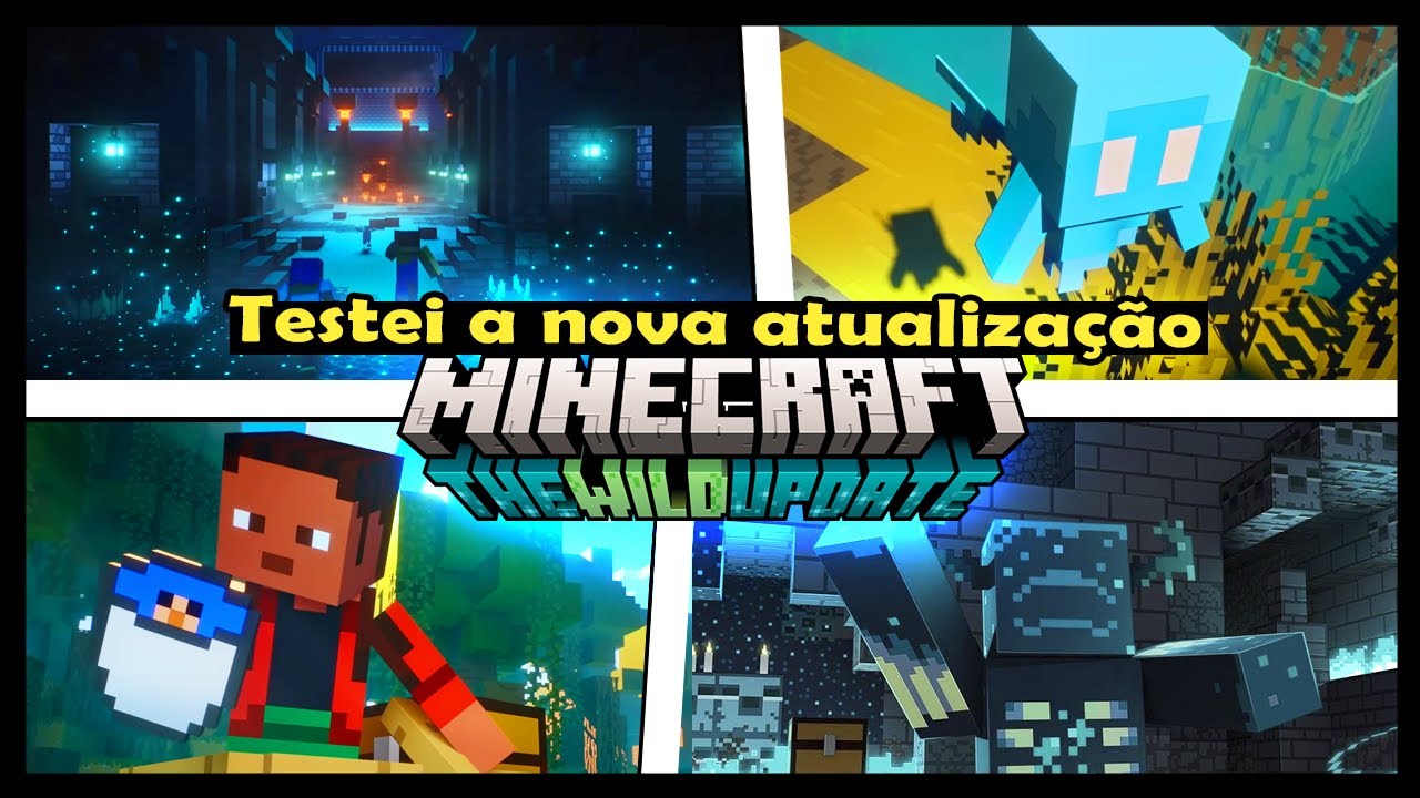 MINECRAFT 1.19 - THE WILD UPDATE! VEJA O QUE SERÁ ADICIONADO NA ATUALIZAÇÃO  