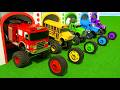 Fun Truck Learns Colors and Shapes | Baby Nursery Rhymes | Wheel Match TV