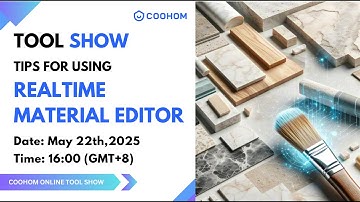 How to use Rendering Material Editor in coohom