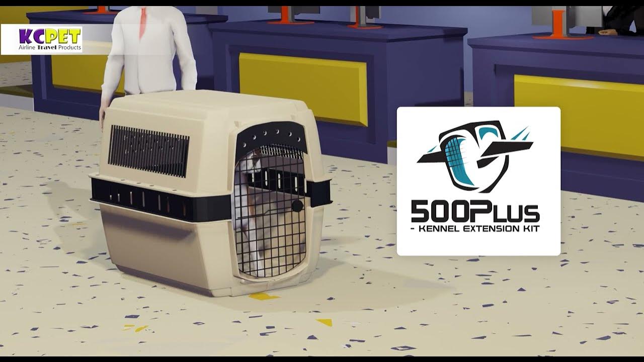 500Plus Kennel Extension Kit adds 3 inches of Headroom to Your Kennel