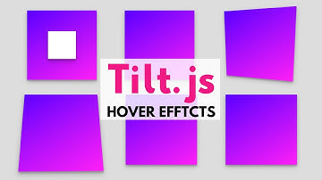Awesome hover effects using Tilt.js | Cascading Style