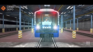 Subway Sim 3D Orbital Line to Botanic Gardens via Observatory Loop