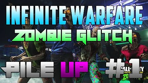 Call of Duty Infinite Warfare Zombie Pile up Glitch New on Spaceland HD (2016)