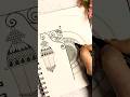 Lantern Mandala Art | Lantern Mandala Drawing✨#art #drawing #mandalaart #mandala #shorts