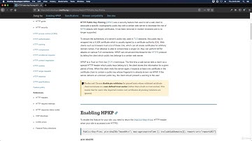 HTTP GitLab Lecture  17   Public Key Pinning