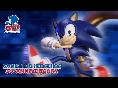 F4F Presents -  Sonic The Hedgehog - Sonic 30th Anniversary statue