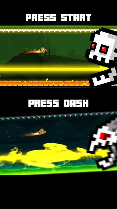 Press Start vs Press Dash [Comparison] | Geometry Dash 2.2 #shorts