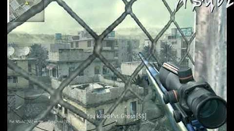Ghost & NsubZ Cod4 Mini Mini Montage :)